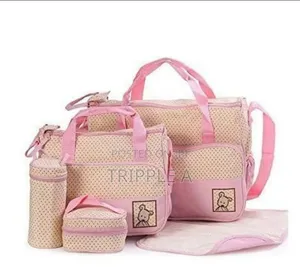 Generic New Design 5 in 1 Baby Diaper Nappy Women's Bag