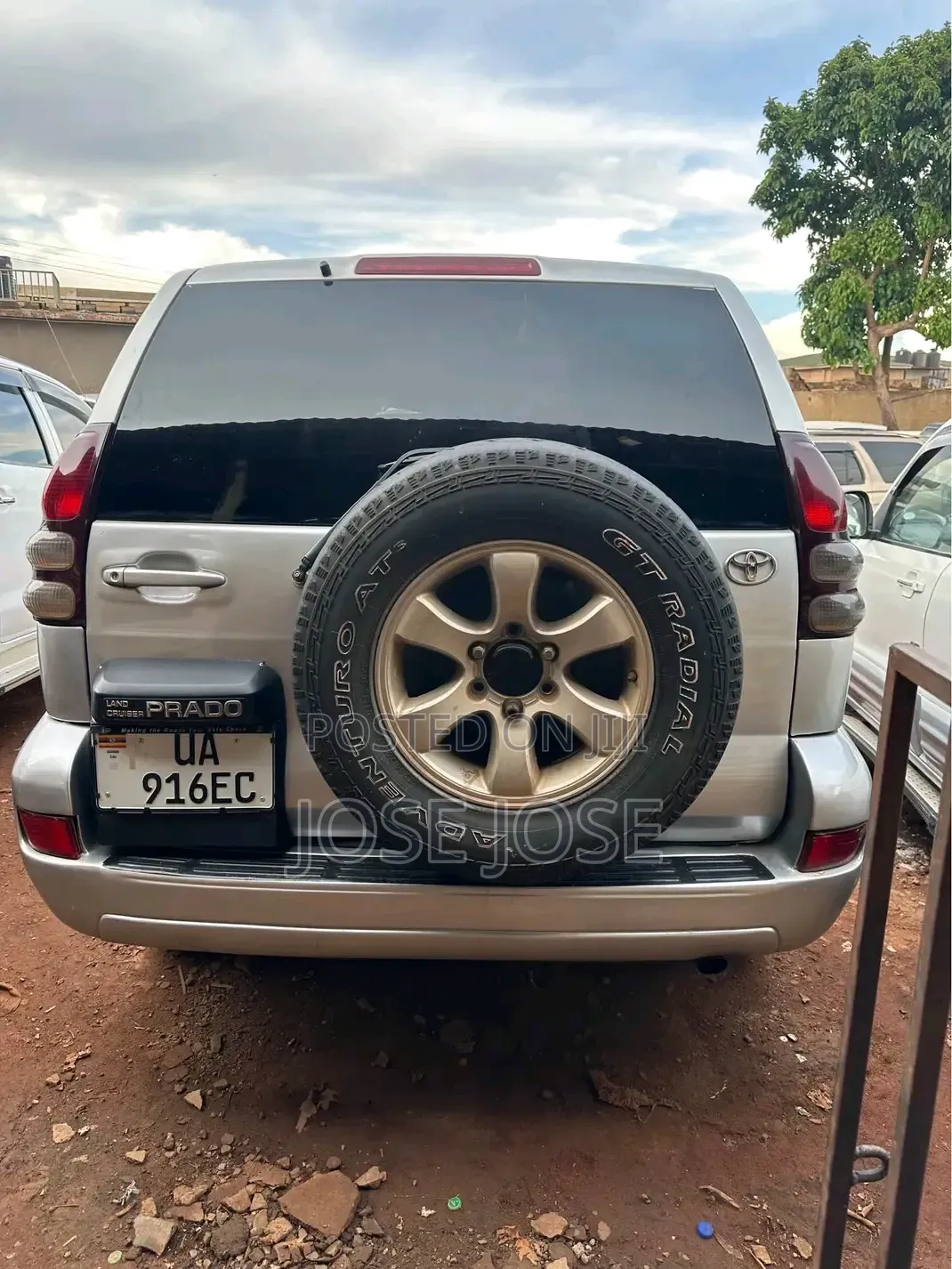 Toyota Land Cruiser Prado 2007 Silver