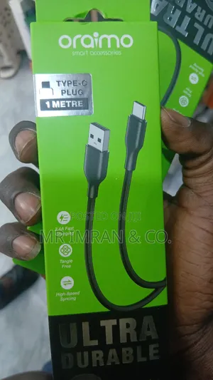 USB-A to Type-C Fast Charging and Data Cable