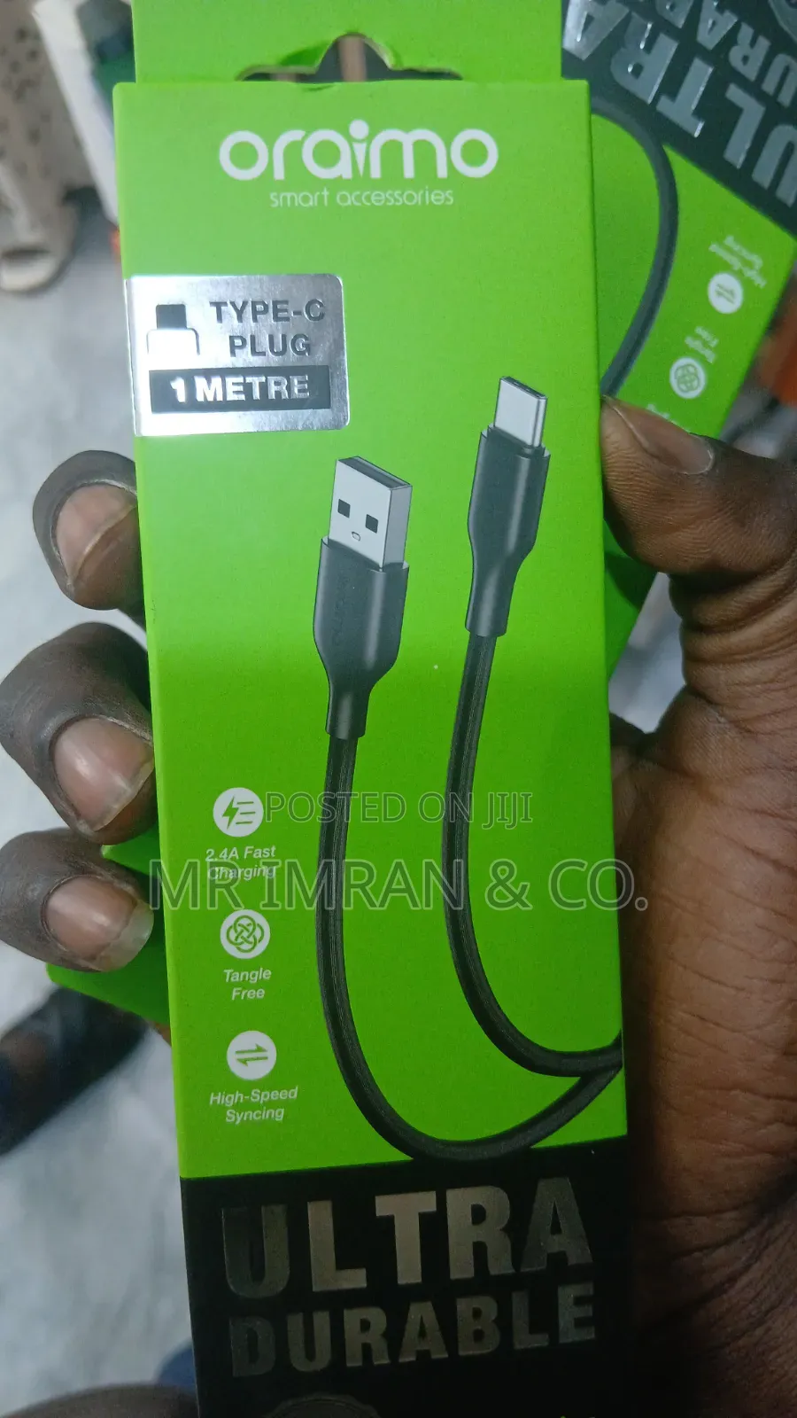 USB-A to Type-C Fast Charging and Data Cable