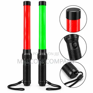 Red & Green Traffic Control Sticks – Reflector Wands Uganda