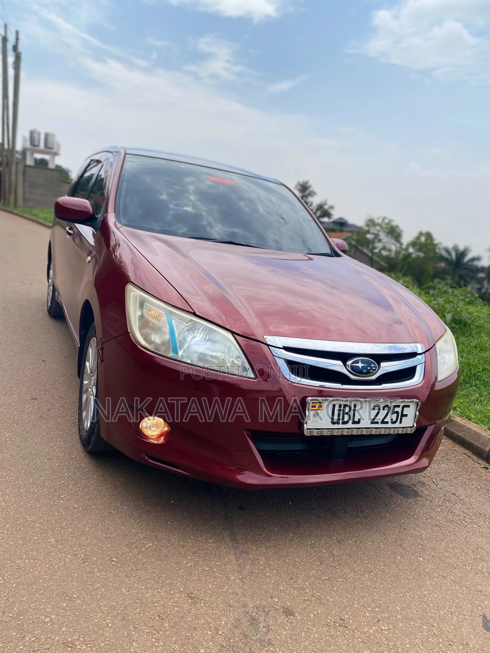 Subaru Exiga 2010 Burgundy