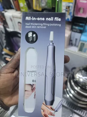 All-in-One Portable Electric Nail File and Drill Kit