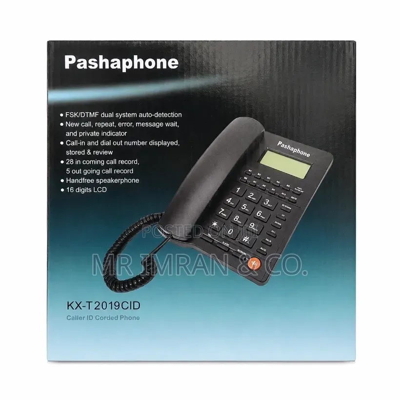 Pashaphone Corded Landline Telephone.