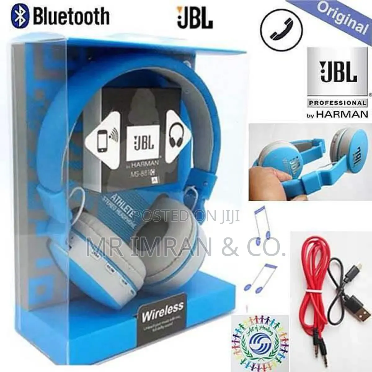 Wireless Bluetooth Over-Ear Headphones