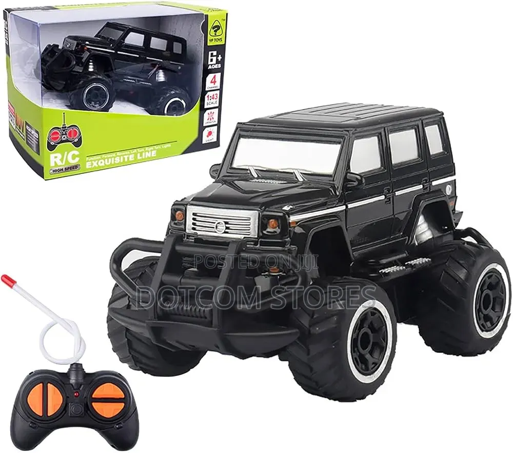 Mercedes-Benz G-Class / Jeep-Style RC Monster Truck With Remote