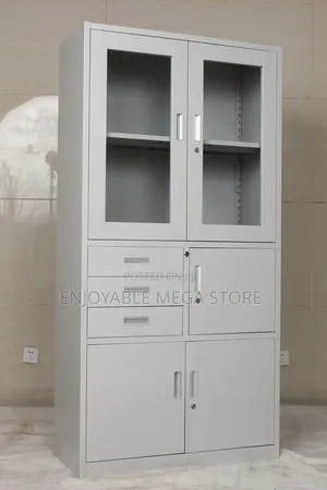 File Cabinet With Drawers and Safe