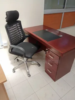 Executive Ergonomic Office Chair and Table