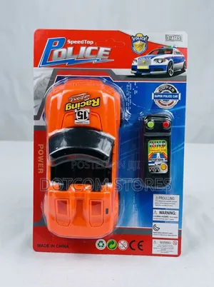 SpeedTop Police / Sport Racing Wired Remote-Control Toy Car