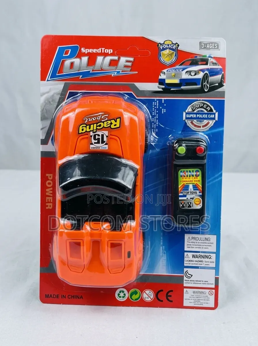SpeedTop Police / Sport Racing Wired Remote-Control Toy Car