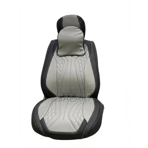 Premium Luxury Car Seat Covers – Beige & Brown Leatherette Set