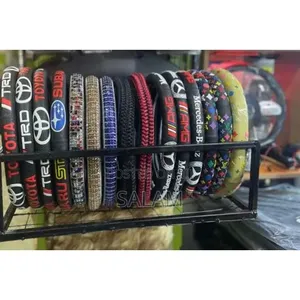 Premium Leather Car Steering Wheel Cover