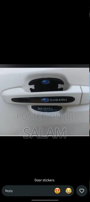 Universal Car Door Handle Protector Stickers - Carbon Fiber