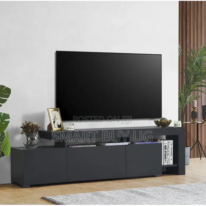 Wooden TV Stand | Simple Tvstand | Television Stand 1.8m Black
