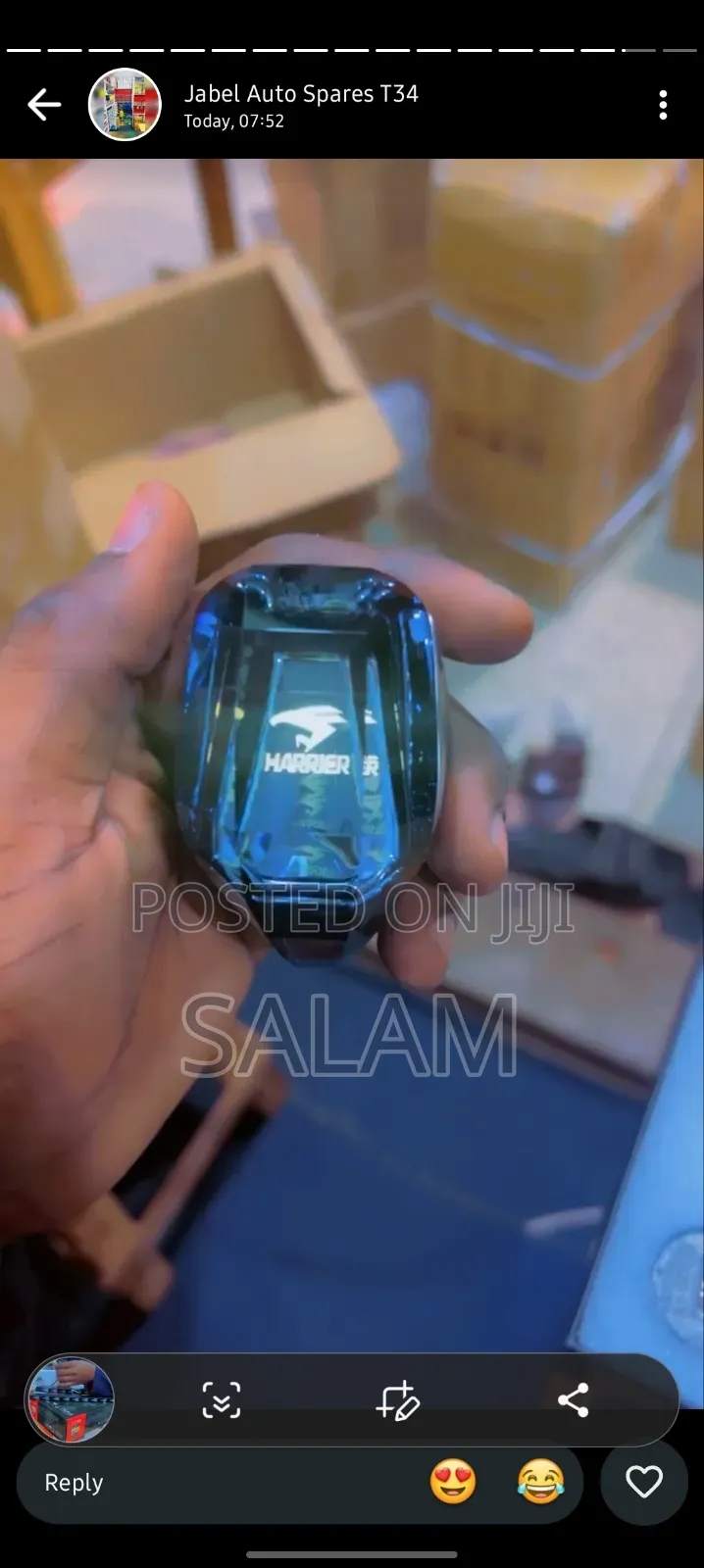 Universal Premium Crystal Gear Knob – Stylish Car Gear Shift Handle