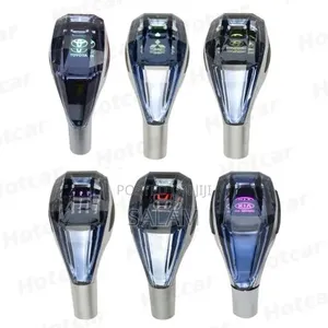 Universal Premium Crystal Gear Knob – Stylish Car Gear Shift Handle