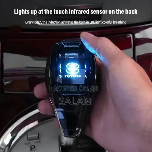 Universal Premium Crystal Gear Knob – Stylish Car Gear Shift Handle