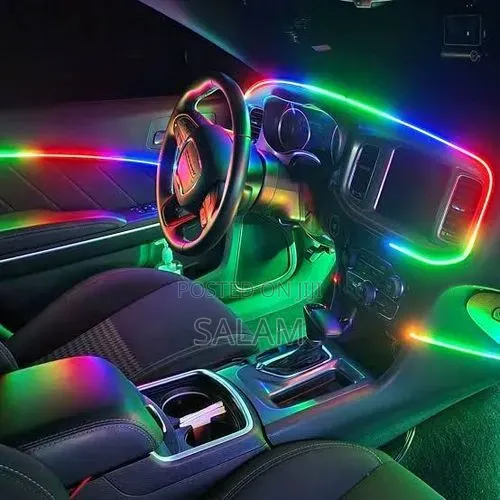 Car Interior LED Strip Lights Waterproof Color Control on Your Phone