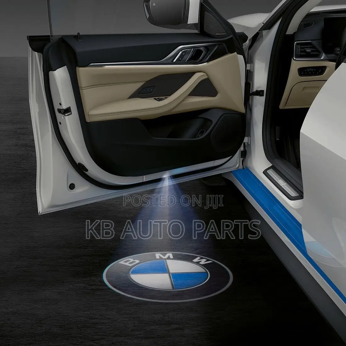 Car Door Welcome Shadow Lights Plug and Plug