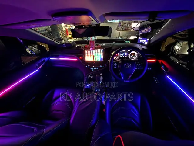 Car Interior Ambient Lights Multiple RGB Colors.