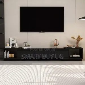 TV Stand Unit | TV Stands Storage | Tvstand 7ft Black