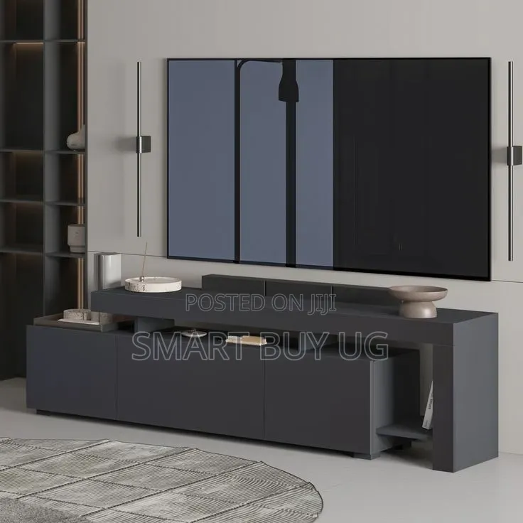 TV Stands Bianca Wall | Television Stand | Tvstand 1.8m Black