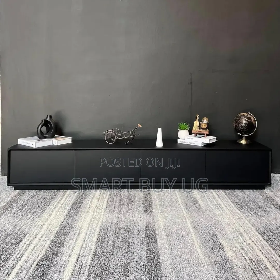 Black Tvstand | TV Stands With Drawers | Tvstand 6ft Black