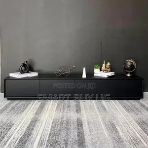 Black Tvstand | TV Stands With Drawers | Tvstand 6ft Black
