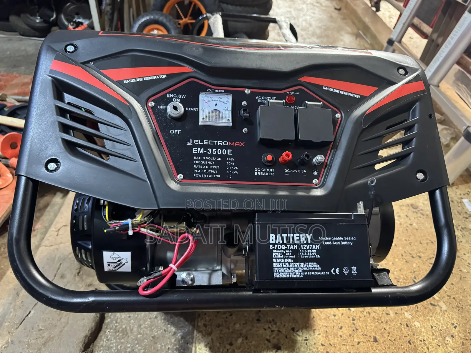 Heavy Duty 3.5 Kva Petroleum Generator
