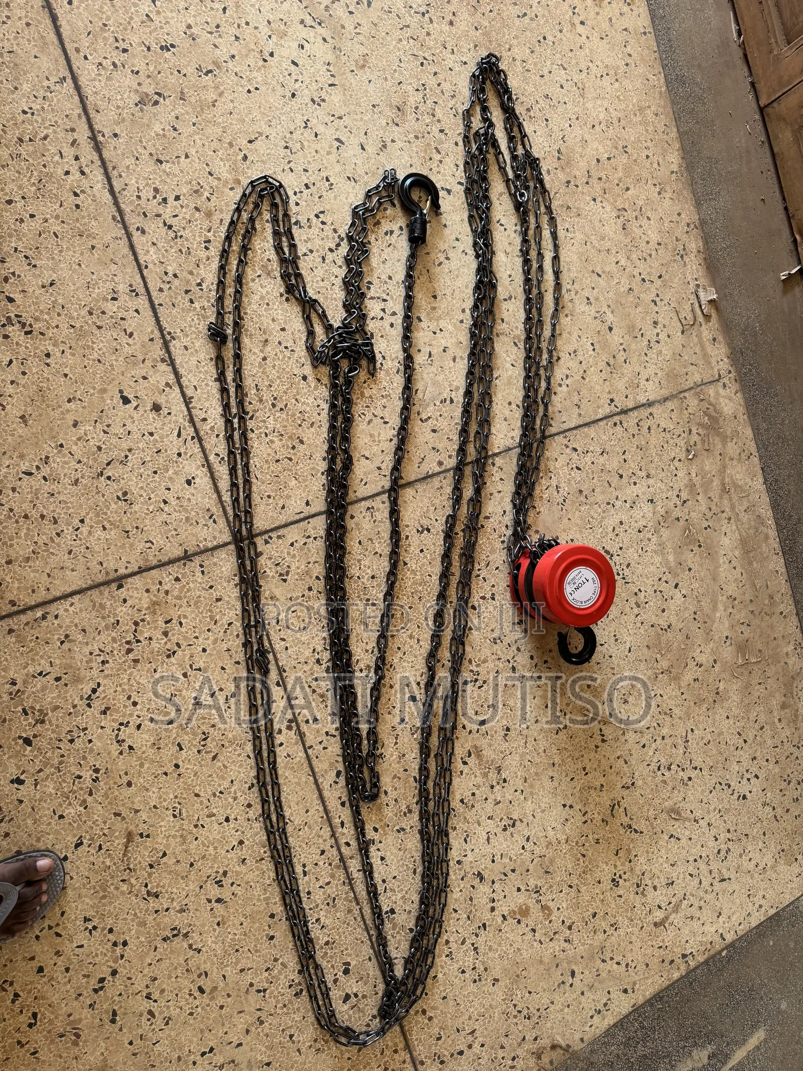 Lifting Chain Blocks 6 Meters 1 Ton