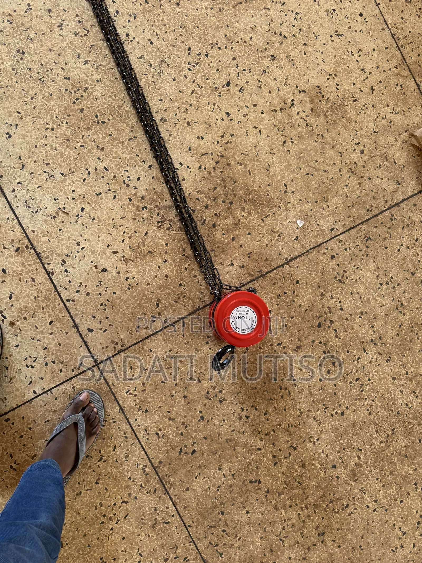 Lifting Chain Blocks 6 Meters 1 Ton