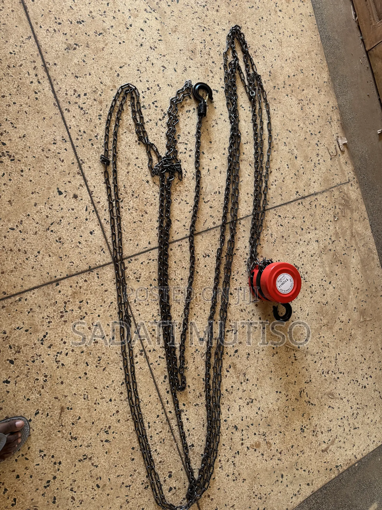 Lifting Chain Blocks 6 Meters 1 Ton