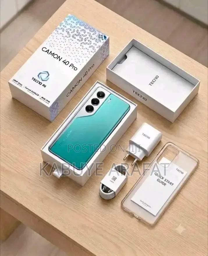 New Tecno Camon 40 Pro 5G 256 GB Green