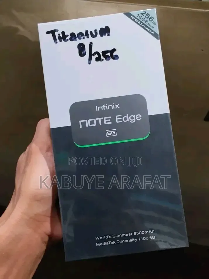 New Infinix Note Edge 256 GB Green