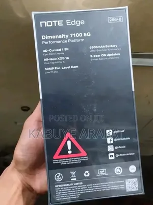 New Infinix Note Edge 256 GB Green