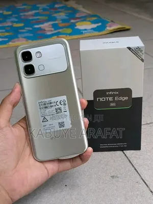 New Infinix Note Edge 256 GB Silver