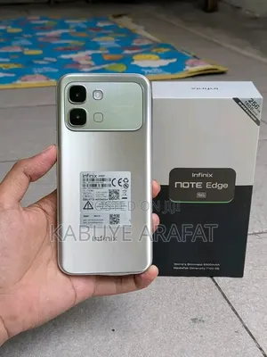 New Infinix Note Edge 256 GB Silver