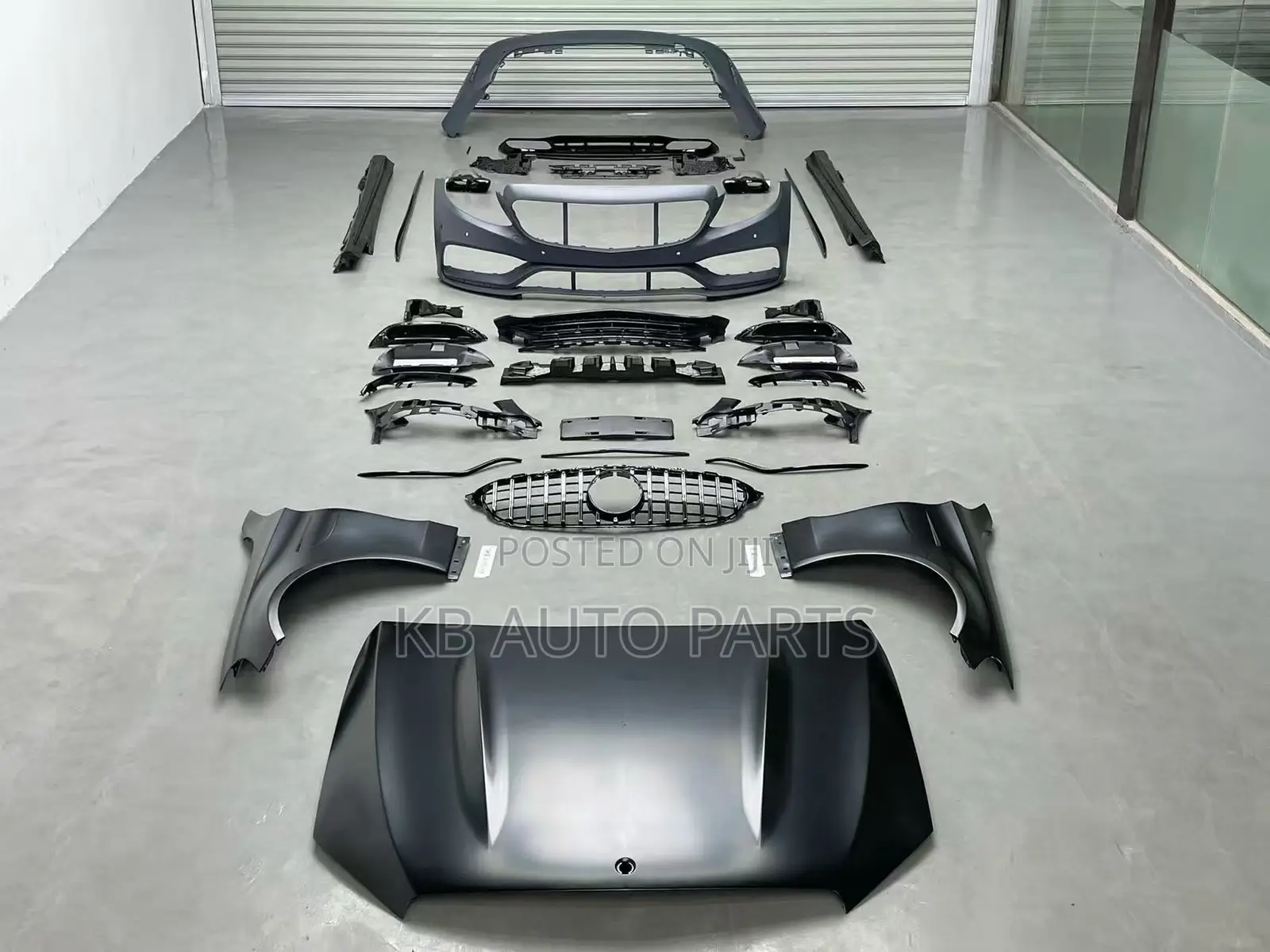 Benz C-Class W205 Body Kit Upgrade to C63s Amg