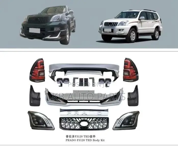 Prado Fj120 2006 Body Kit Upgrade