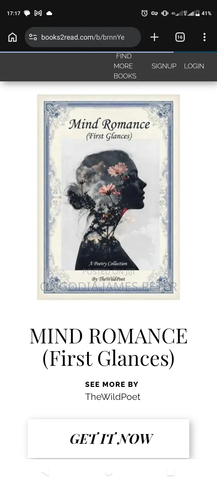 Mind Romance (First Glances) eBook THEWILDPOET