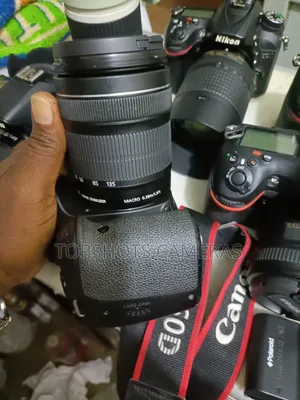 Canon Eos 80d With 18-135mm Lems