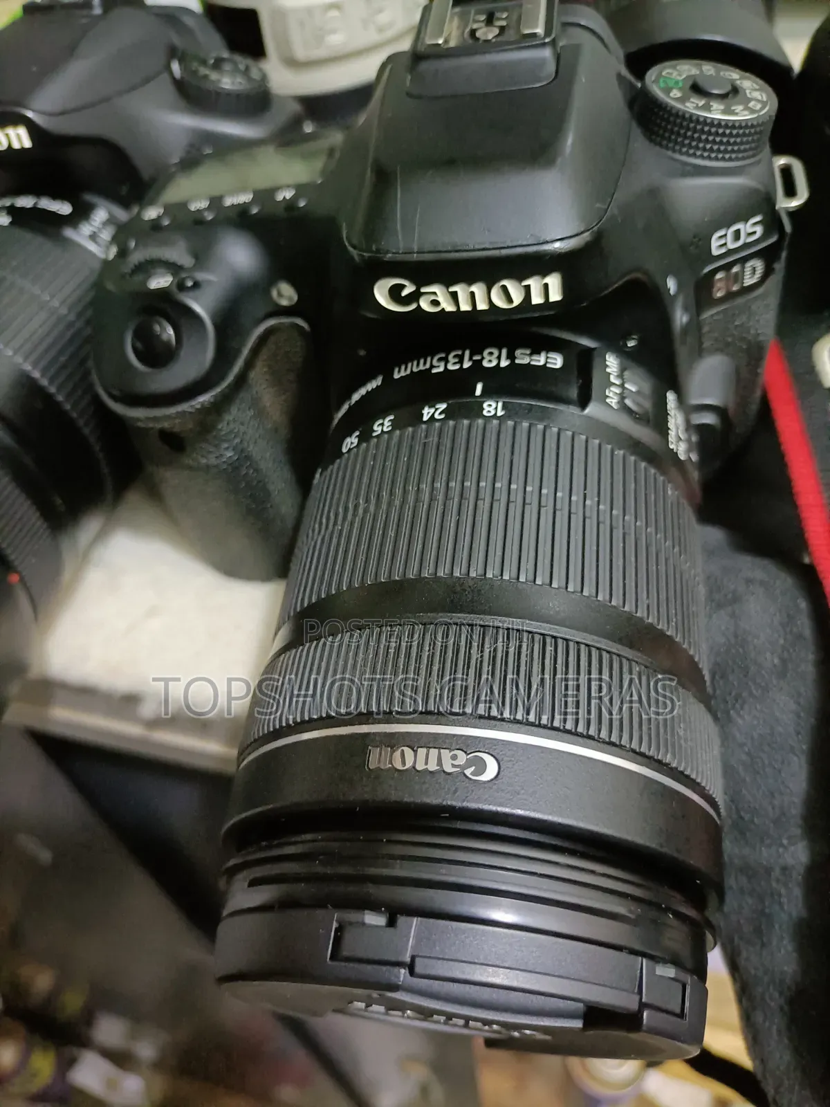 Canon Eos 80d With 18-135mm Lems