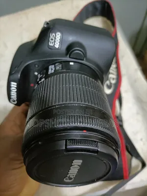 Canon Eos 4000d With 18-55mm Lens