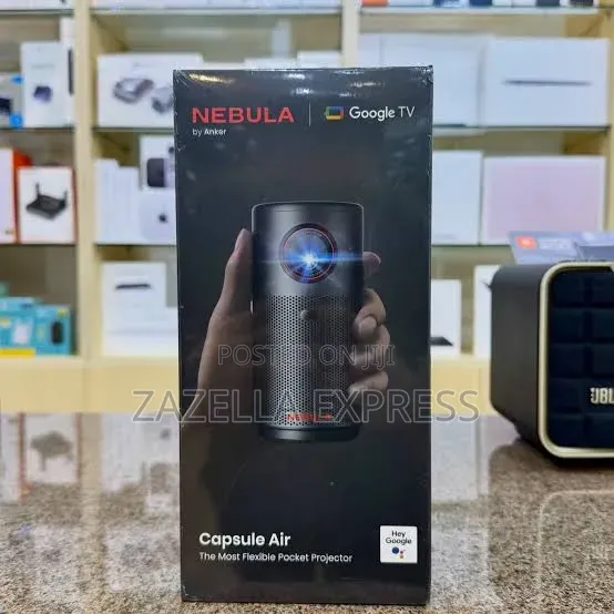 Nebula Capsule Air Google TV Projector, Officially Licensed Netflix