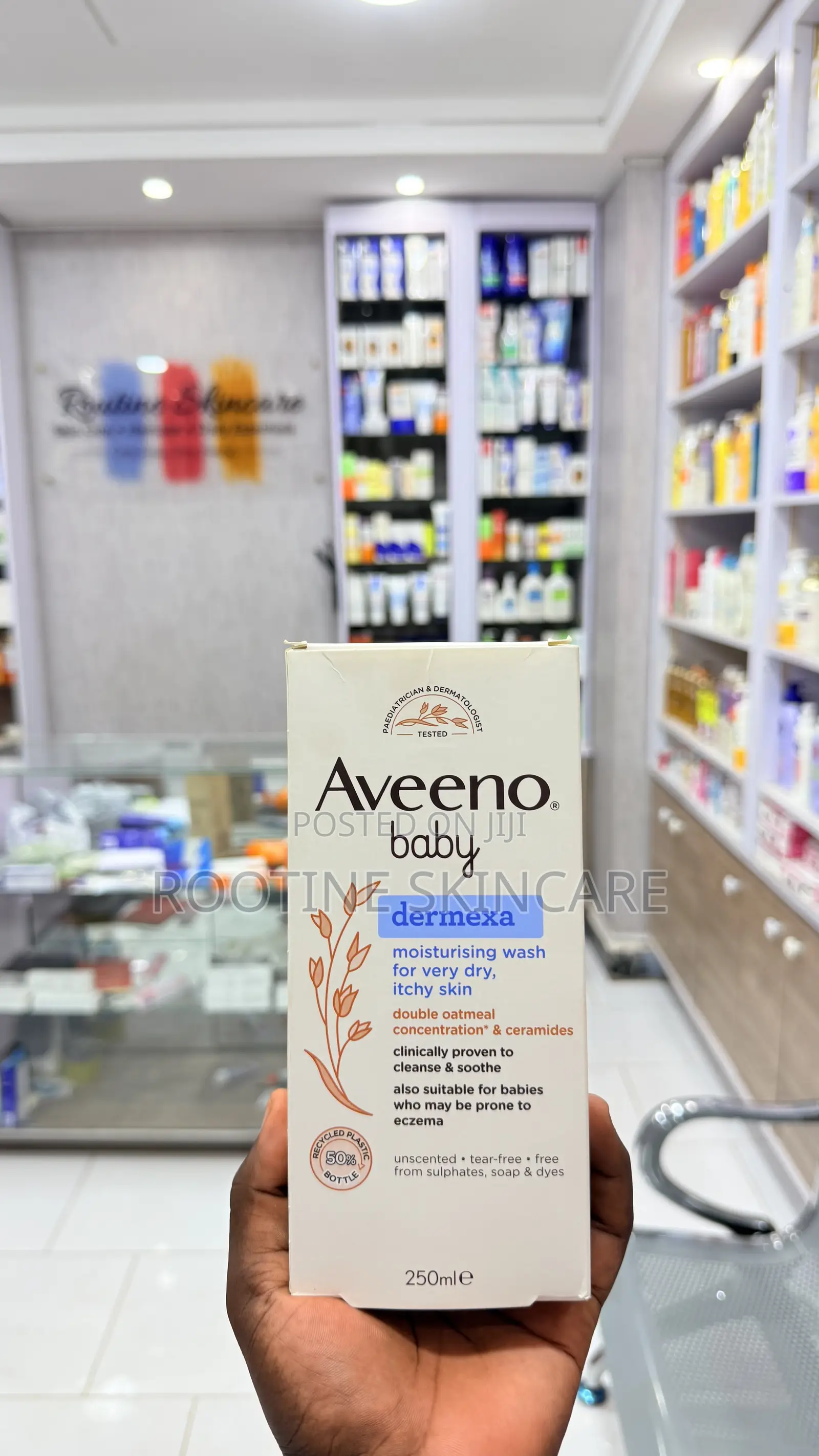 Aveeno Baby Dermexa Moisturizing Wash for Very Dry Itchy Skin 250mls