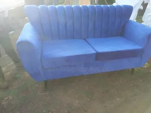 3 Seater Butterfly Sofa Light Blue