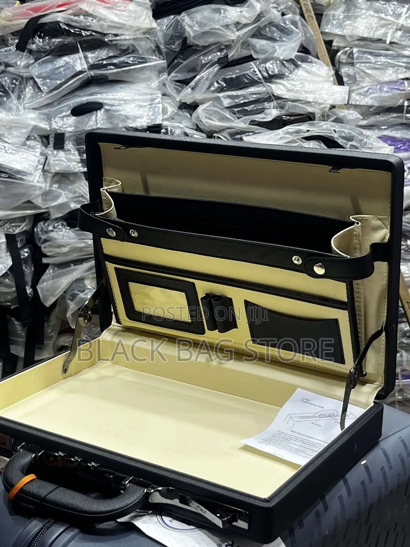 Briefcase Leaves King Leather