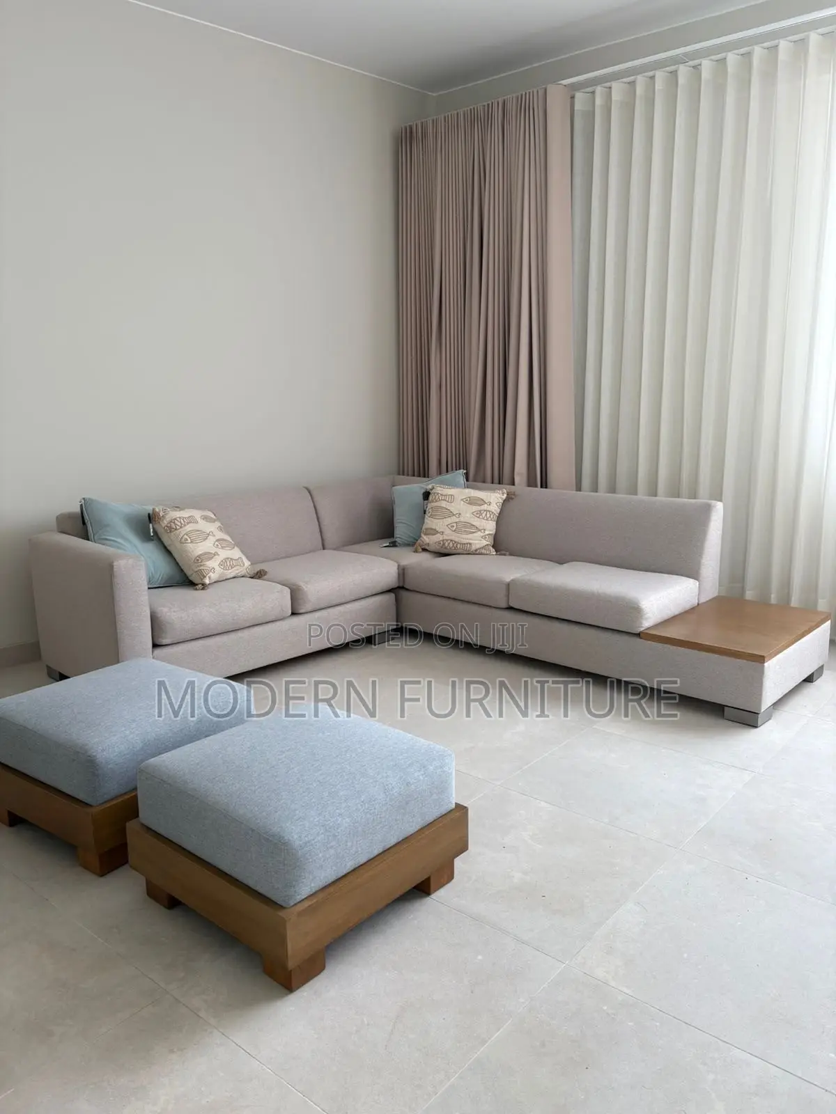 Living Room Bean Sofa Set