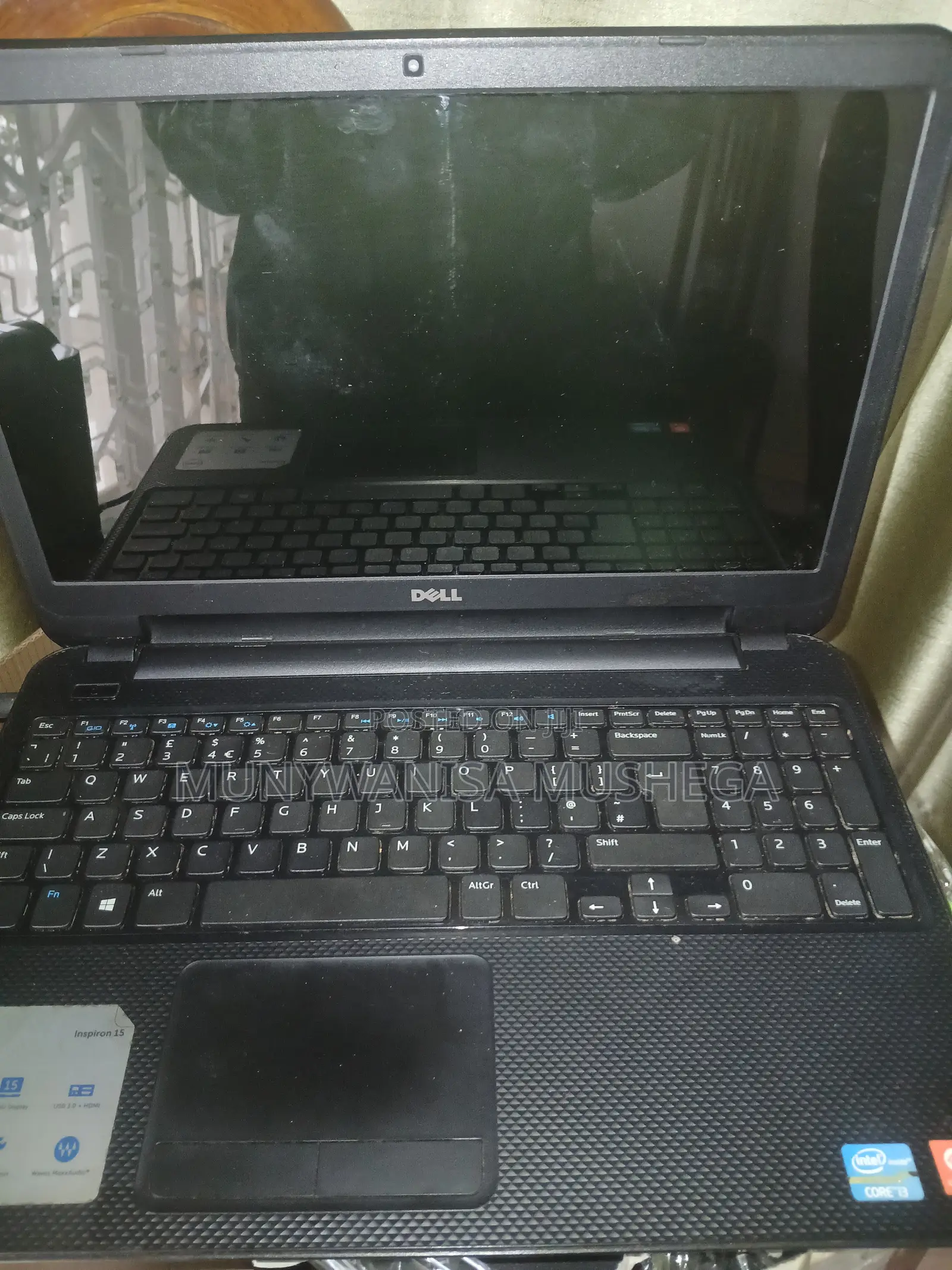 Laptop Dell Inspiron 15 3521 4GB Intel Core i3 HDD 500GB