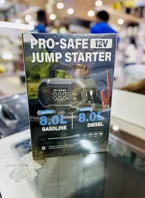 Car Jump Starter for Petrol and Diesel Engines Up to 8.0L